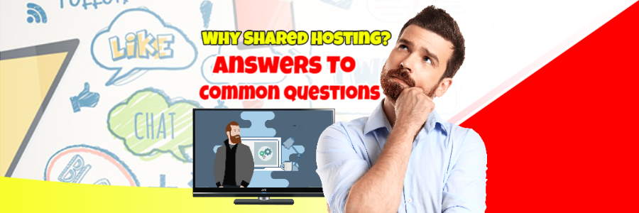 Image introduces an article which explains why so many use shared hosting.