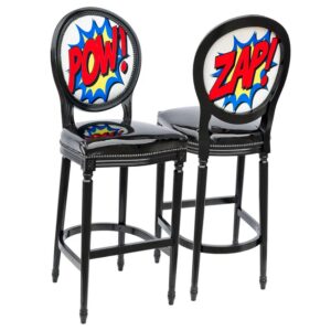 Comic Book Bar Stool