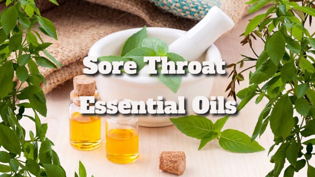 sore throat essential oils