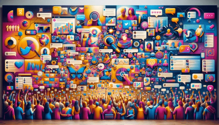 A variety of customer testimonials shared across social media platforms, websites, and in-person interviews.