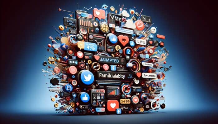 A vibrant TikTok interface showcasing a custom challenge, users interacting, colorful brand elements, and storytelling visuals.